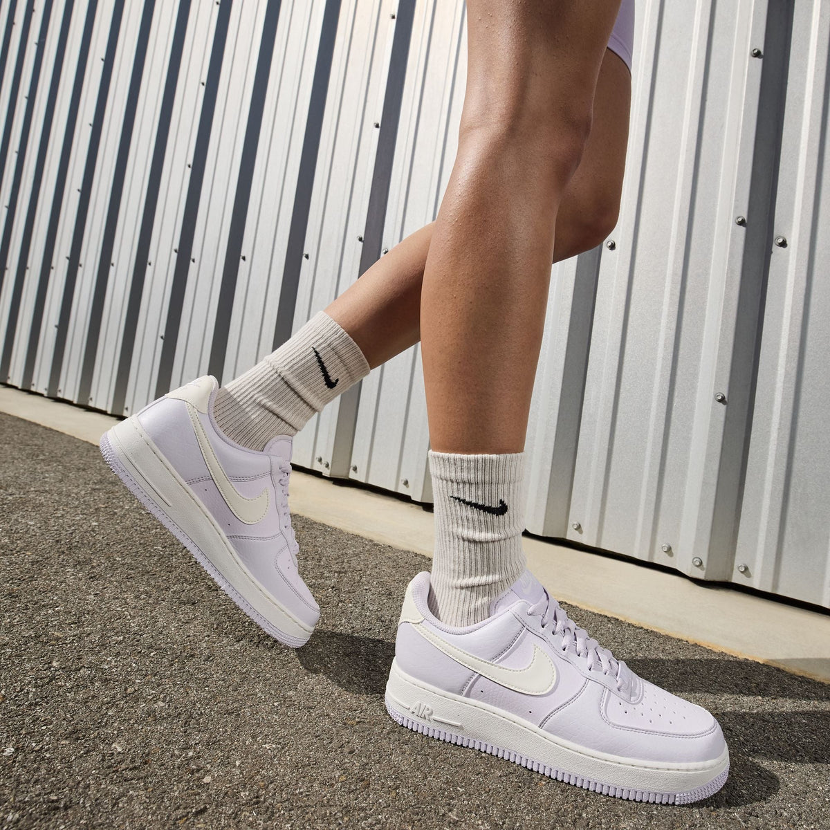 Womens Nike Air Force 1 07 Next Nature Barely Grape