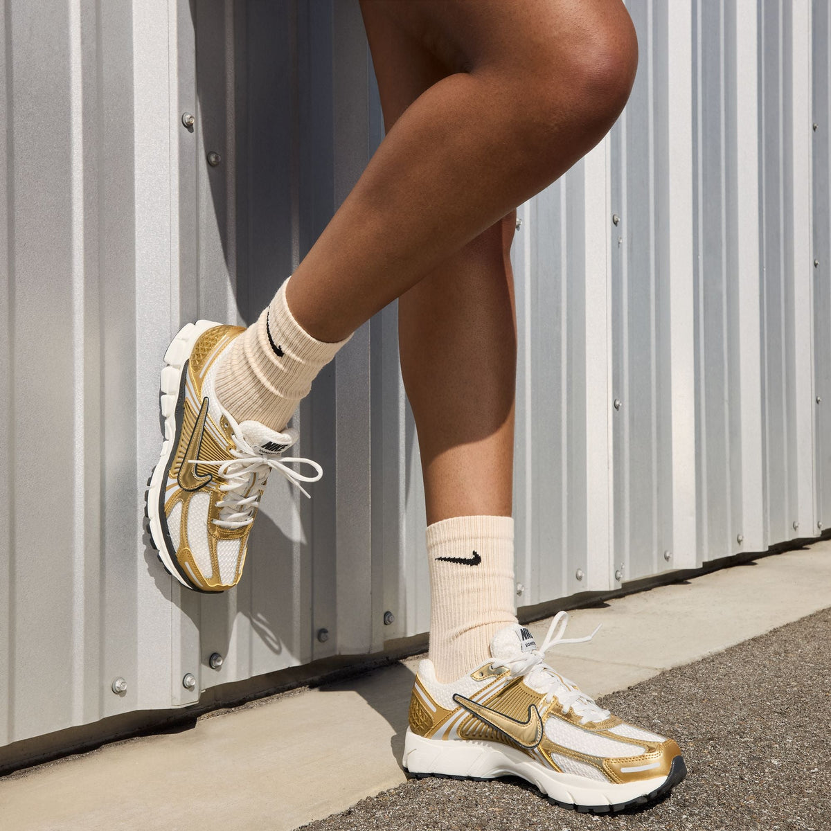 Womens Nike Zoom Vomero 5 Gold