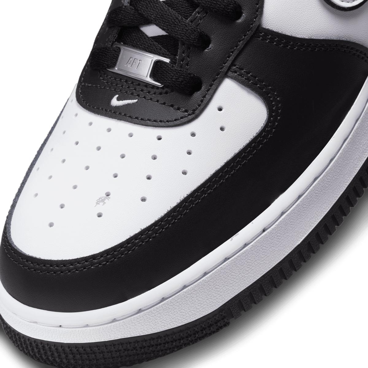 Mens Air Force 1 07 White Swoosh Panda