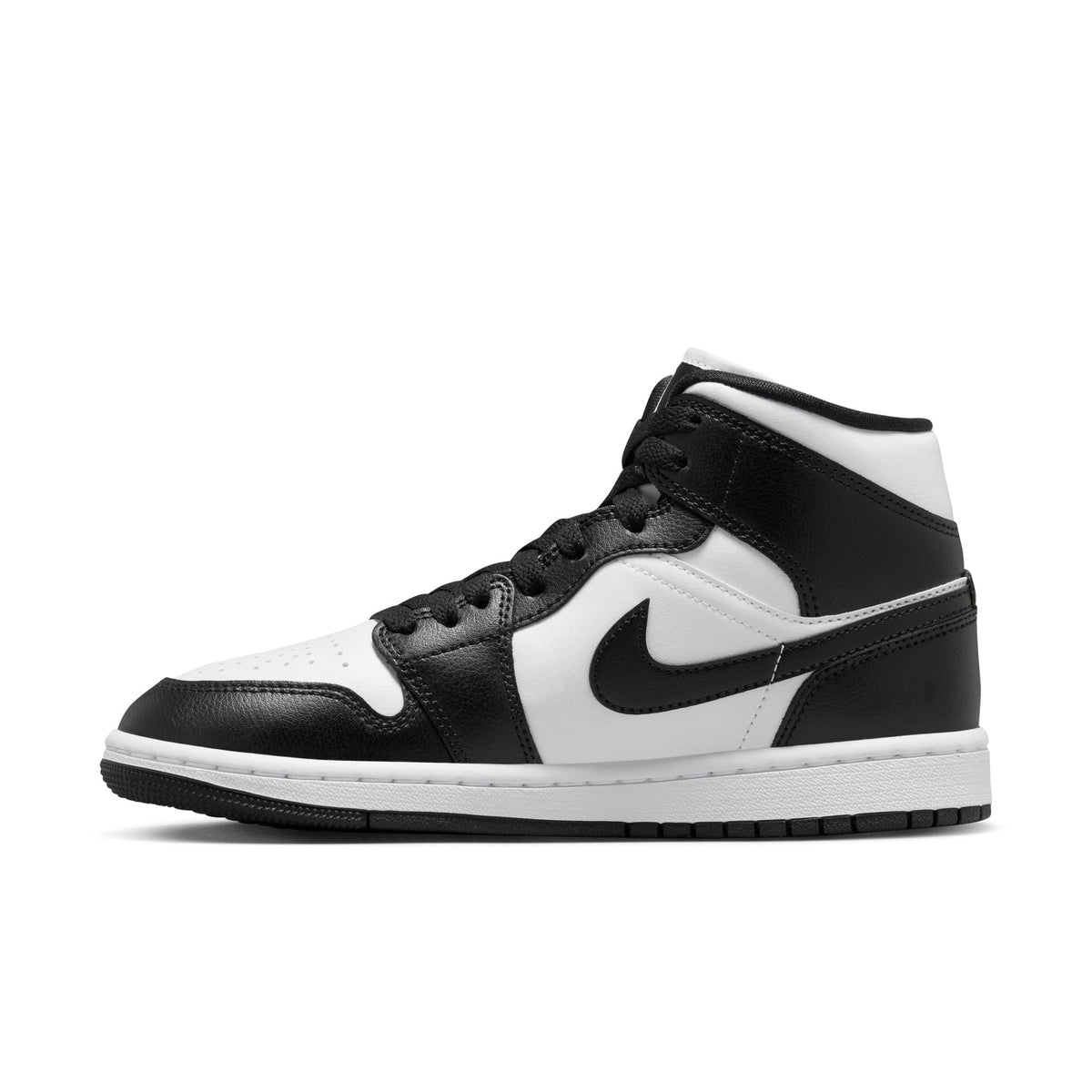 Womens Air Jordan 1 Mid White/Black