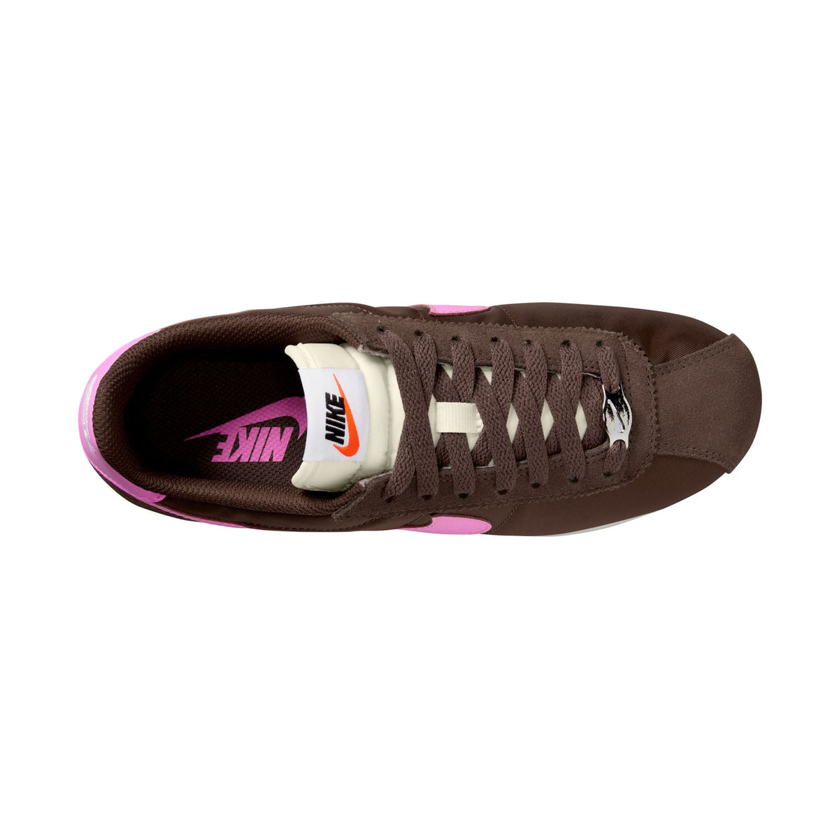 Womens Nike Cortez Textile Fauna Brown/Pink Spell