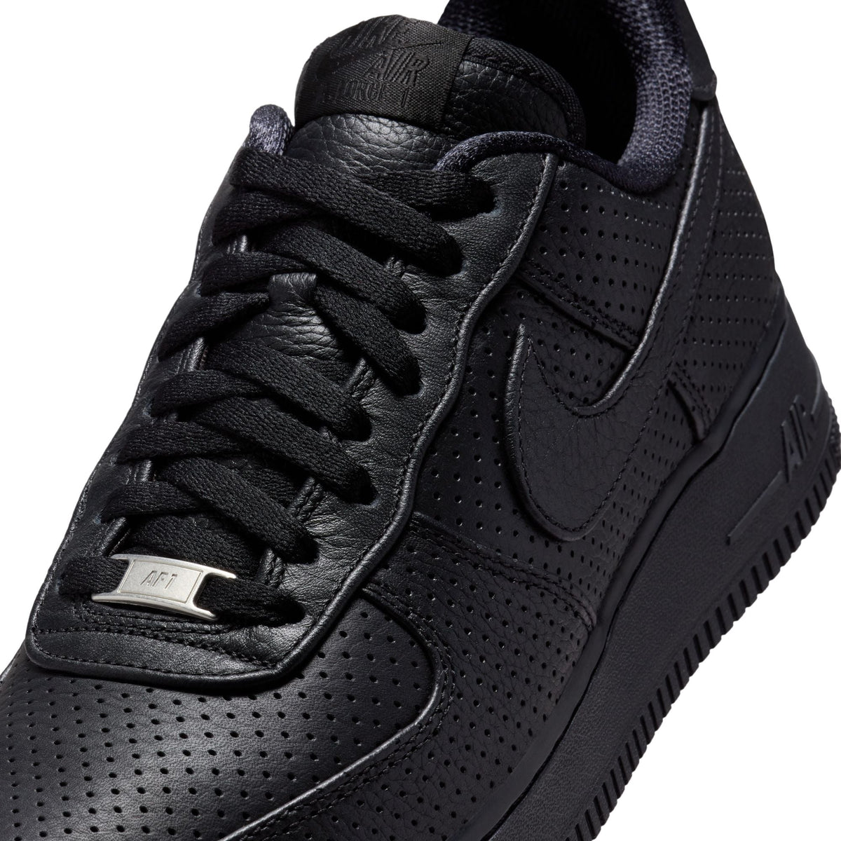 Nike Air Force 1 Low SP Triple Black Perforated