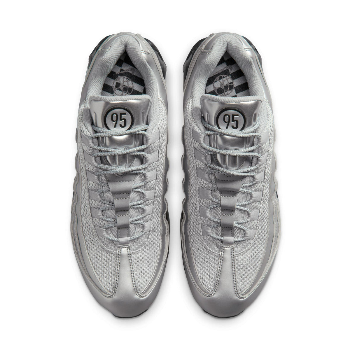 Nike Air Max 95 Big Bubble Metallic Silver