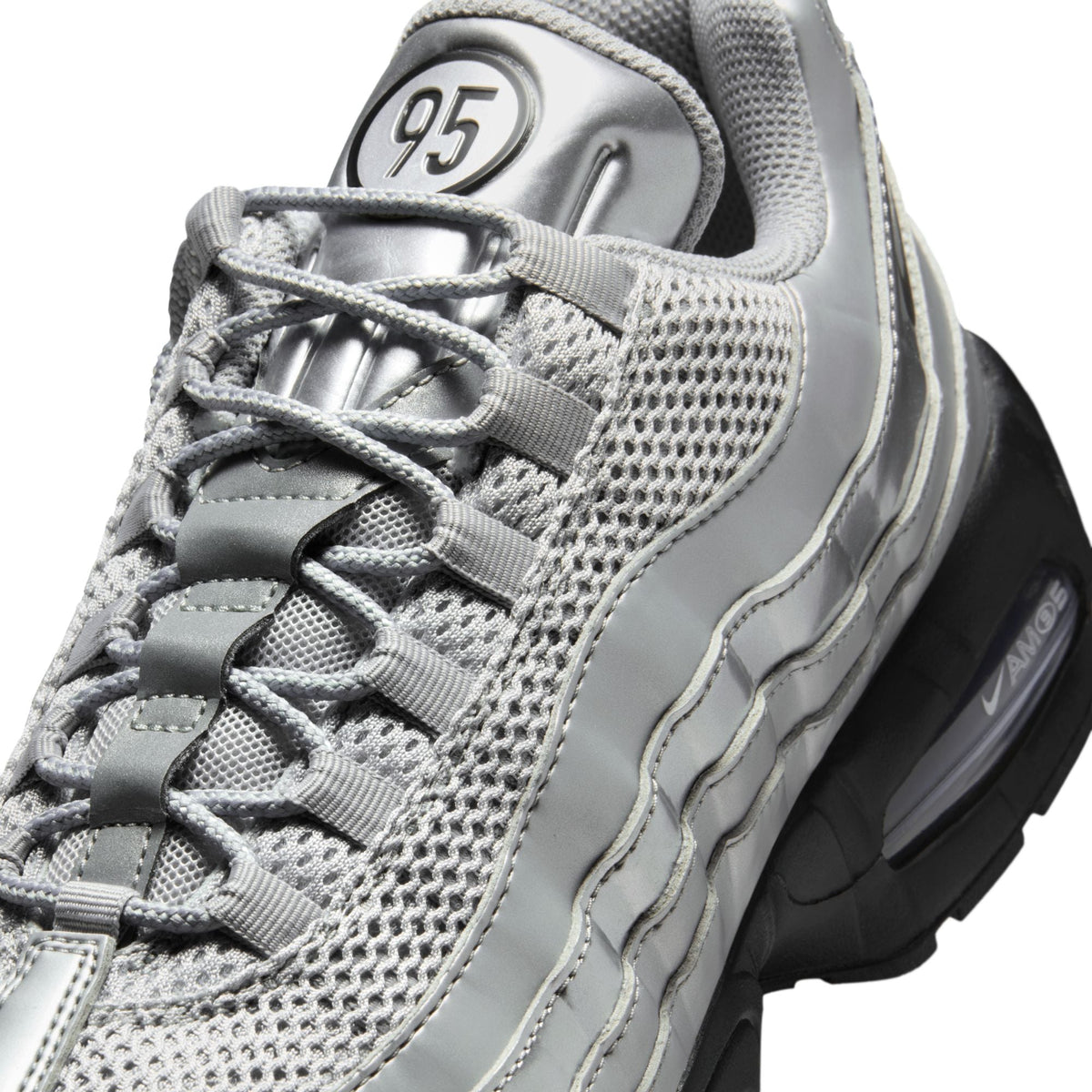 Nike Air Max 95 Big Bubble Metallic Silver