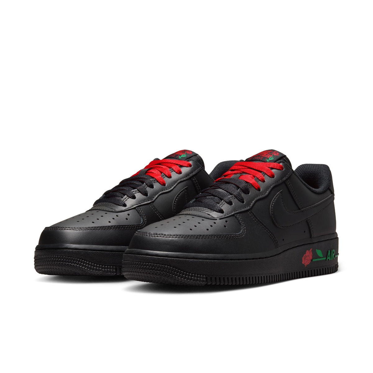 Womens Nike Air Force 1 07 SE Black/Red