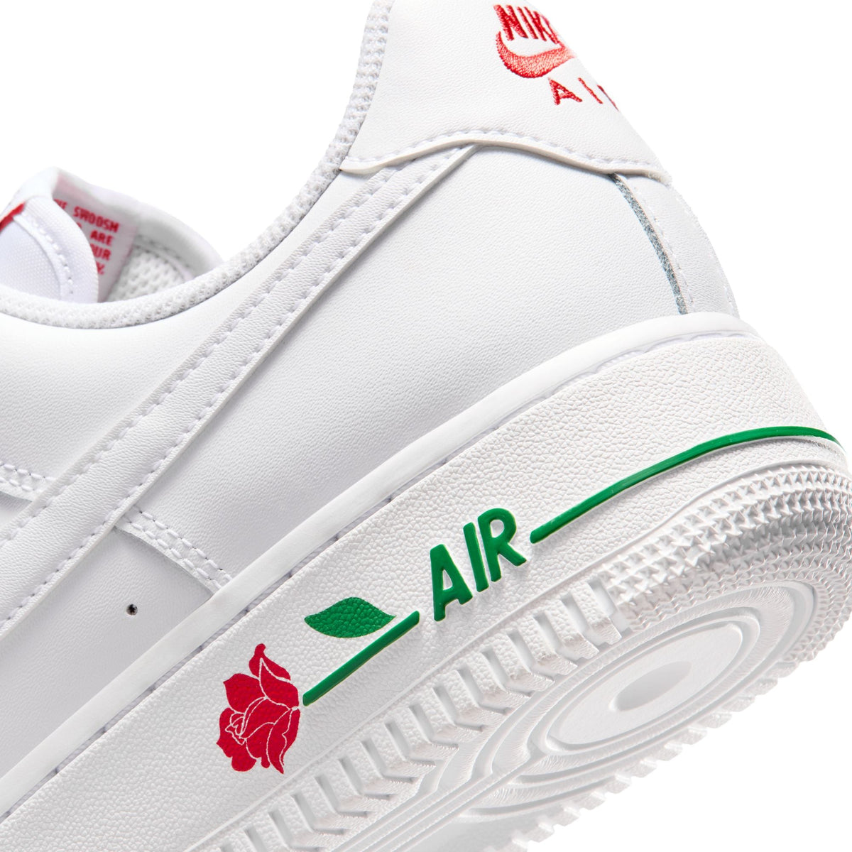 Womens Nike Air Force 1 07 SE Rose White/Red