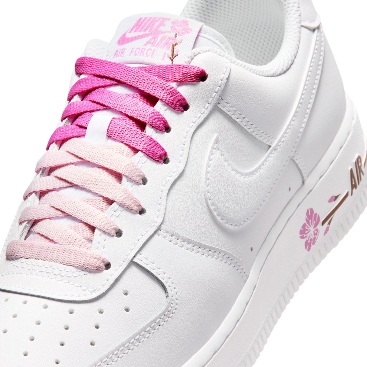 Womens Nike Air Force 1 07 SE White/Pink