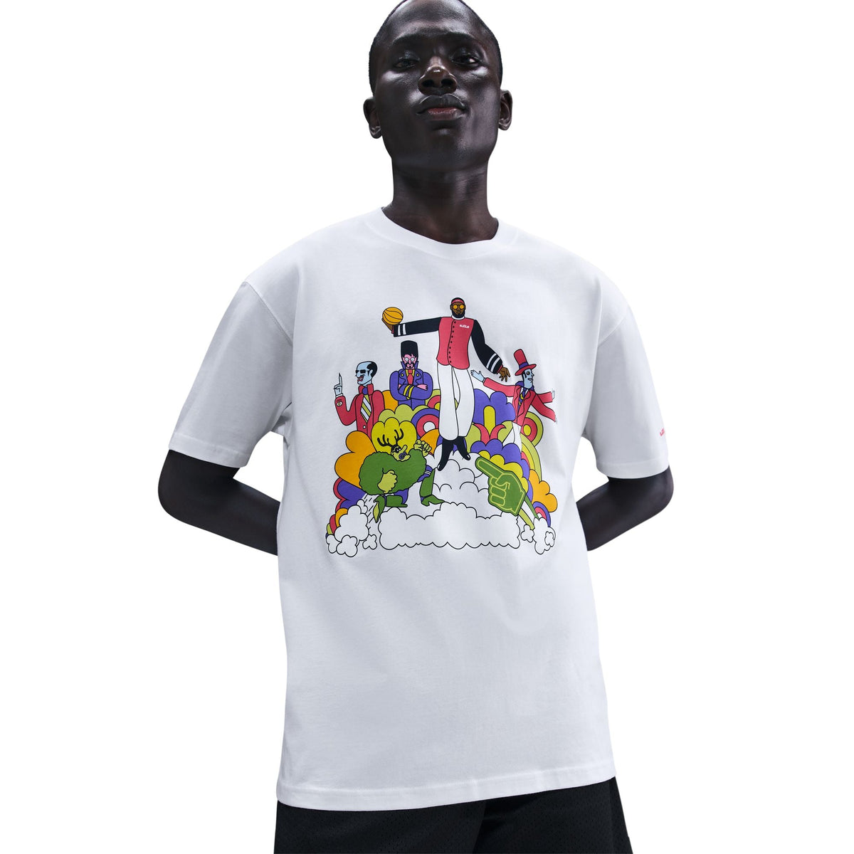 Nike LeBron Heat Wave T-Shirt White