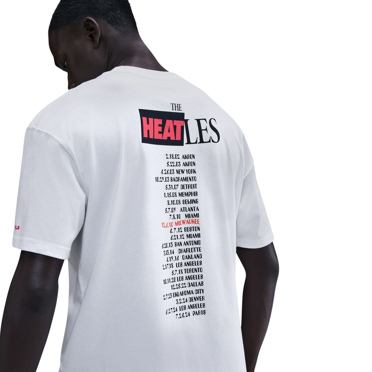 Nike LeBron Heat Wave T-Shirt White