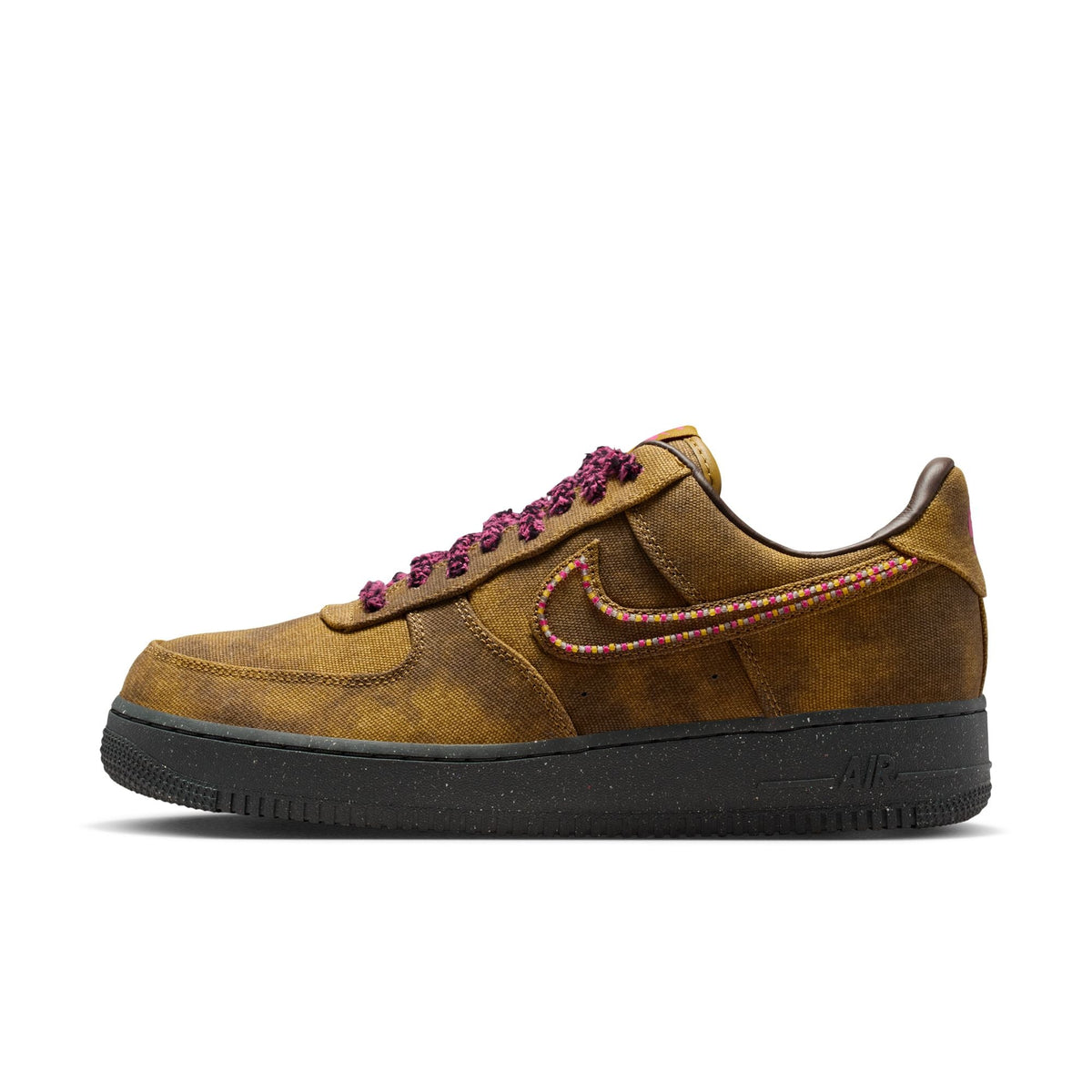 Nike Air Force 1 Low 07 QS Boucle Desert Moss Fierce Pink