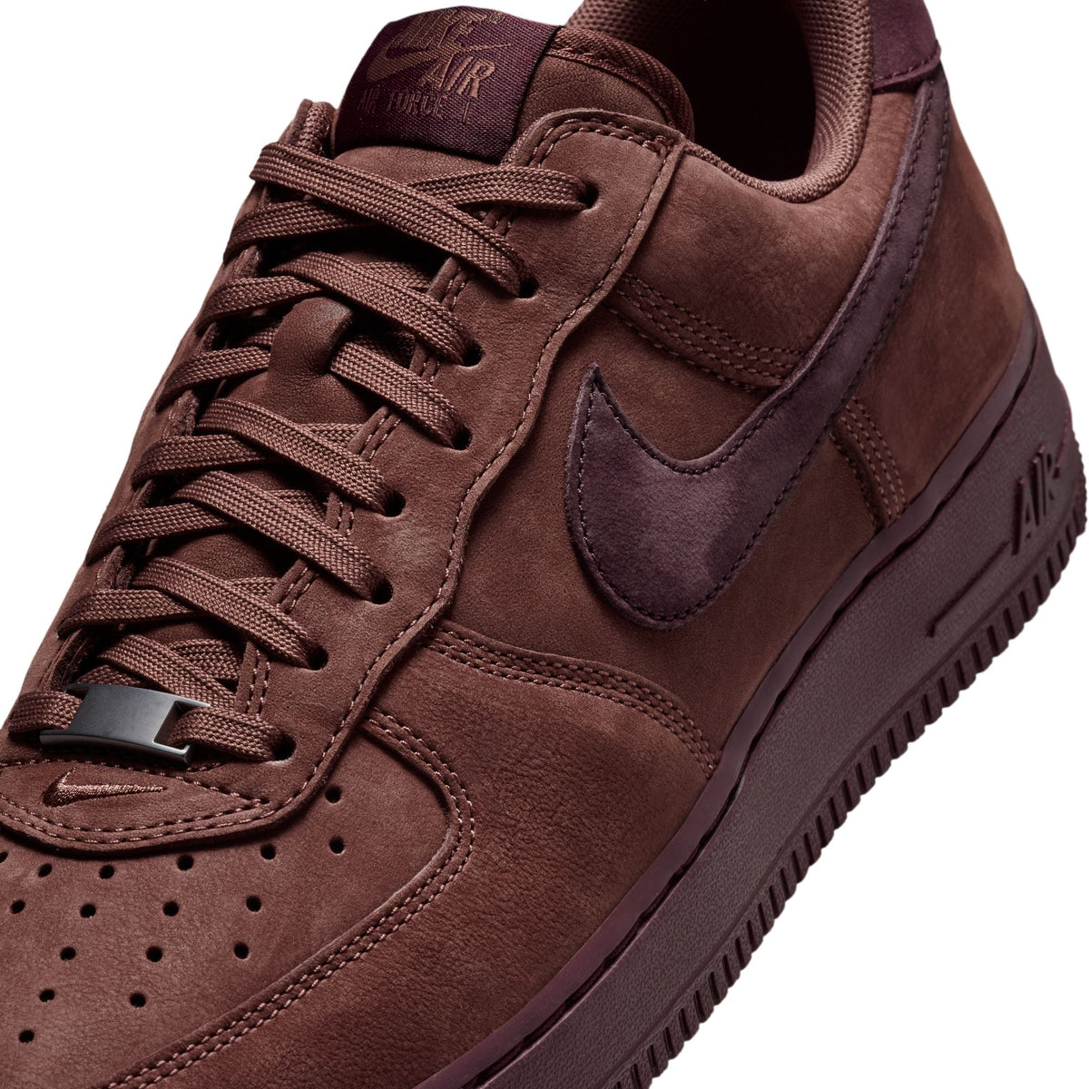 Nike Air Force 1 Low Retro Premium Red Sepia