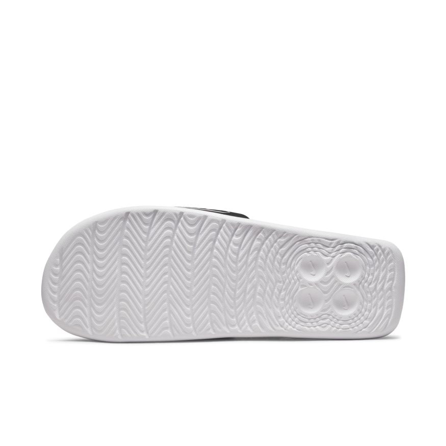 Mens Nike Air Max Cirro Slides Black Metallic Silver