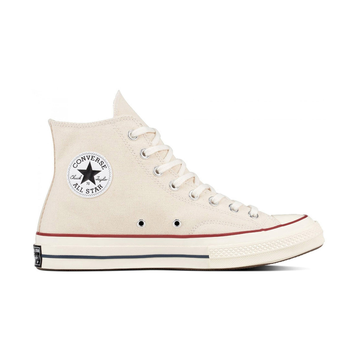 Converse CHUCK 70 HI WHITE/GARNET/EGRET